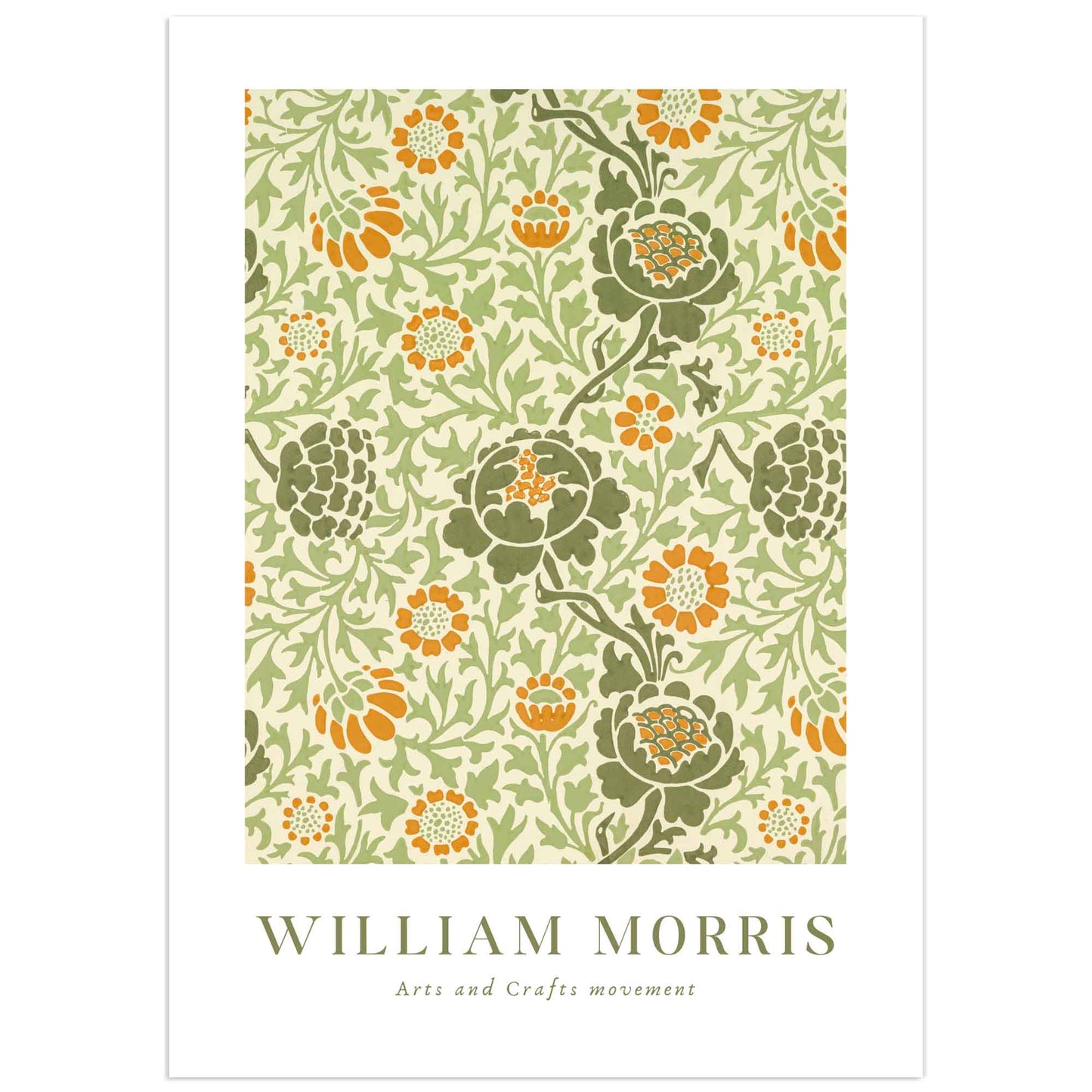 Affiche William Morris - Motif Grafton