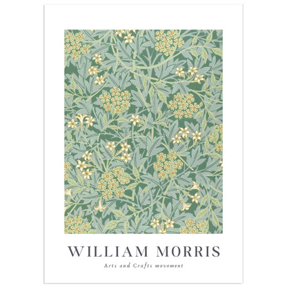 William Morris Poster -  Jasmine pattern