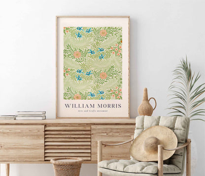 William Morris Poster -  Larkspur pattern