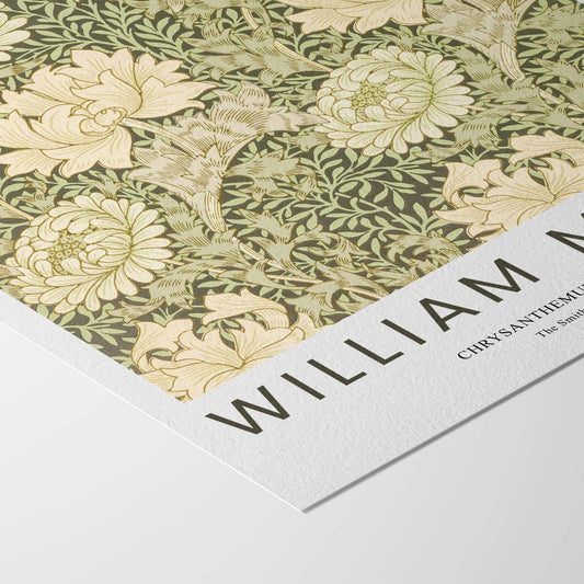 William Morris – Chrysanthemum Pattern (1877) – Téléchargement numérique