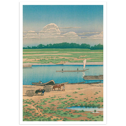 Yagushi poster Hasui Kawase | Wallango HD prints 