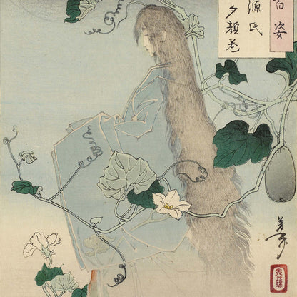 Yugao (The Tale of Genji), Tsukioka Yoshitoshi