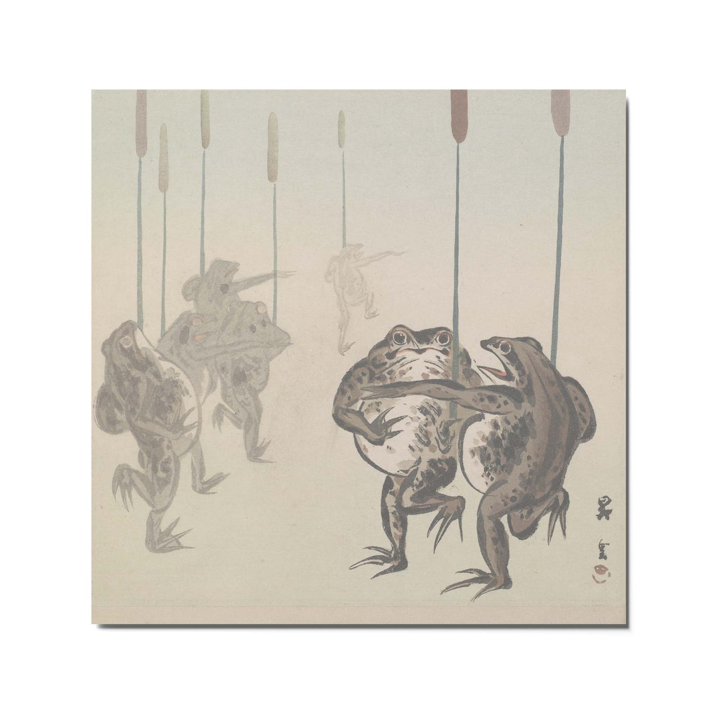 Frog procession, Yamamoto Shoun