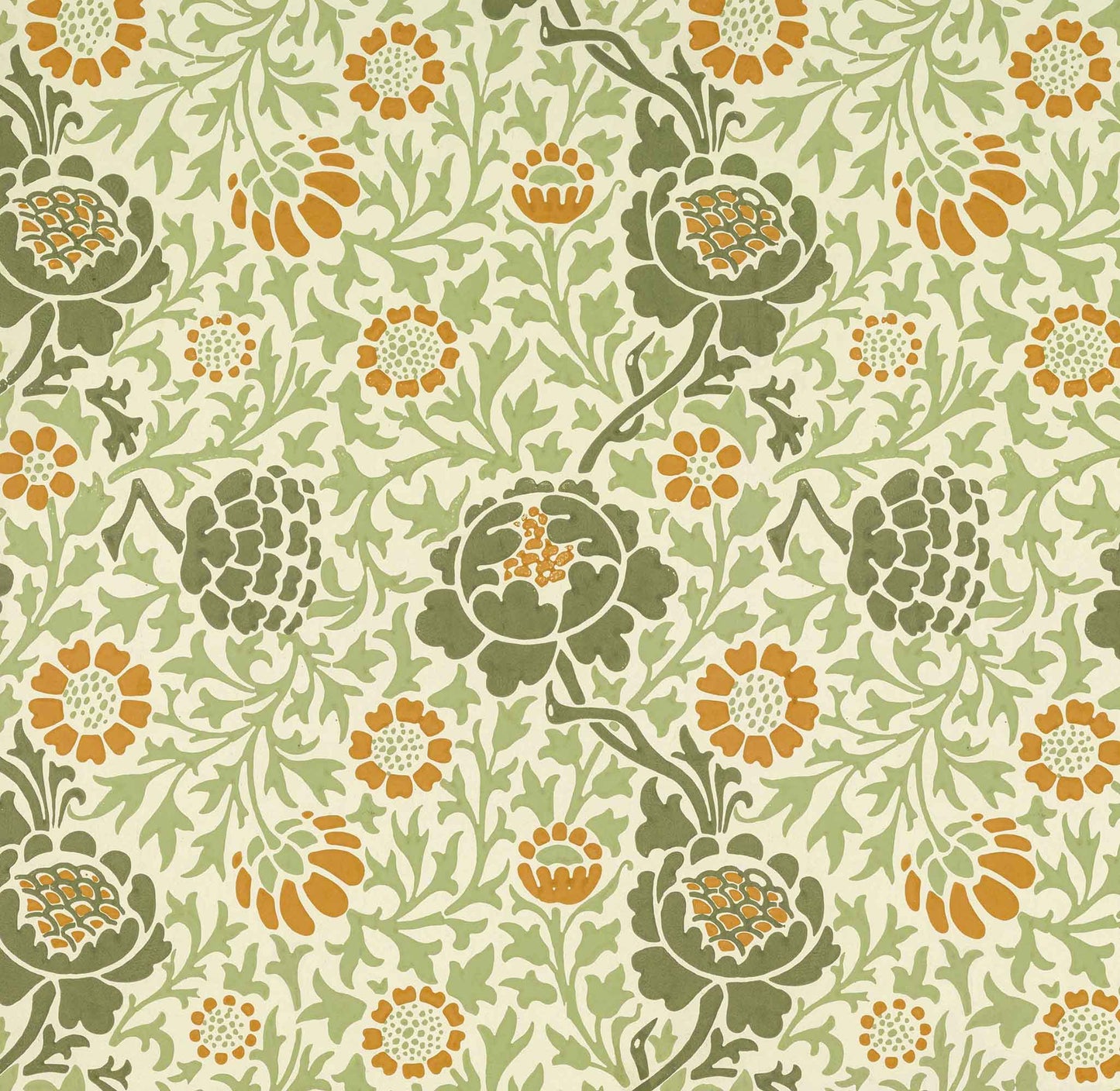 Free William Morris art papers to print