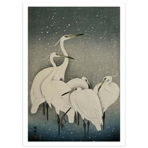 Egrets - Ohara Koson