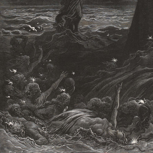 The Death-Fires Danced at Night — Gustave Doré (The Rime of the Ancient Mariner)