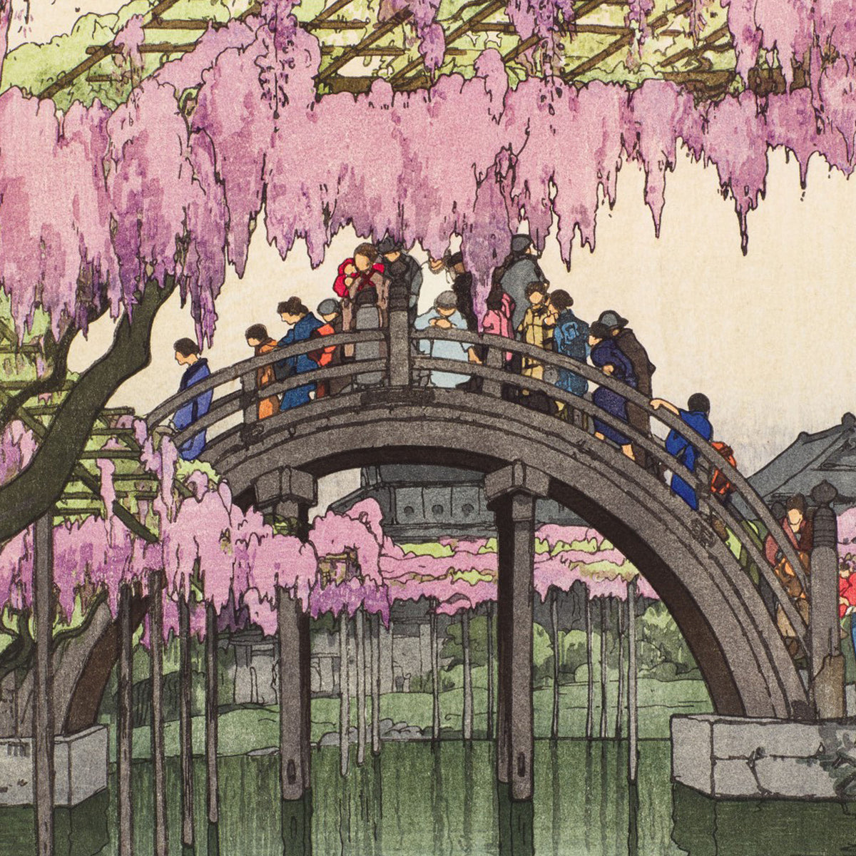 Pont de Kameido (1927) – Hiroshi Yoshida