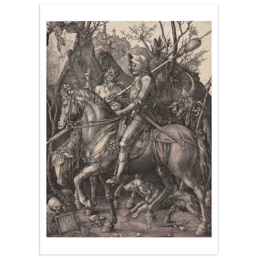 Knight, Death and the Devil Poster - Albrecht Dürer