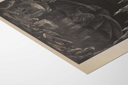 Lucifer, King of Hell — Gustave Doré (Dante's Inferno, 1861)