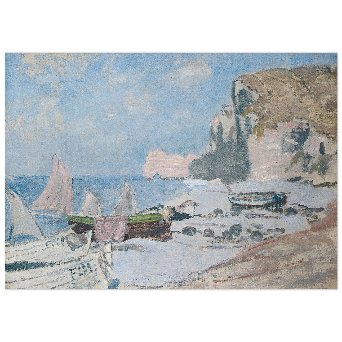 Étretat, Claude Monet