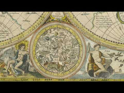 John Speed’s Acclaimed Double hemisphere World Map