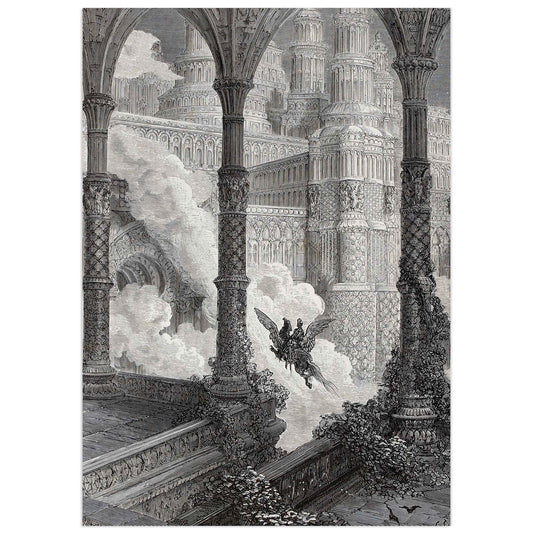 In the temple, Gustave Doré