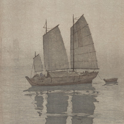 Sailing Boats: Mist (1926) – Hiroshi Yoshida