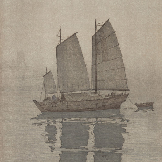 Sailing Boats: Mist (1926) – Hiroshi Yoshida