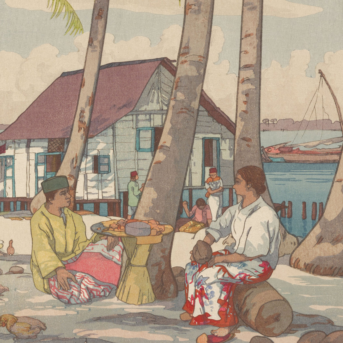Singapore (1931) – Hiroshi Yoshida