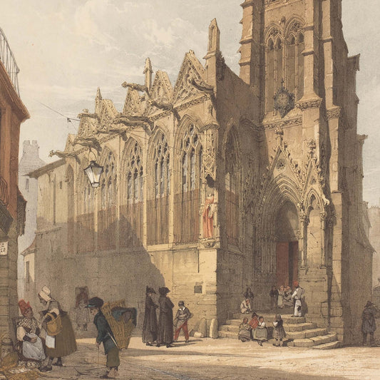 Saint-Séverin, Paris — Thomas Shotter Boys (1839)