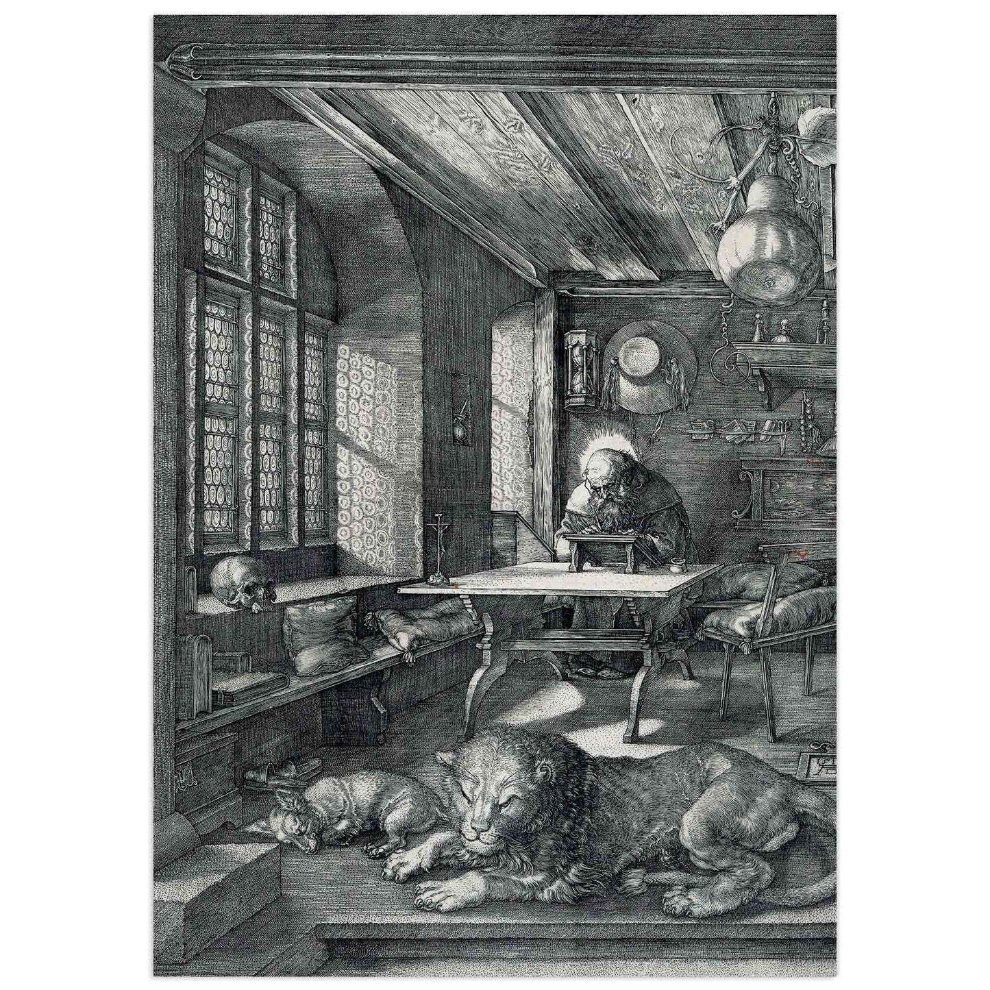 Saint Jerome in His Study, Albrecht Dürer