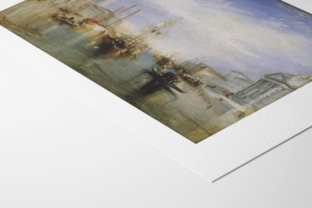 Venice, from the Porch of Madonna della Salute — J.M.W. Turner (c. 1835)