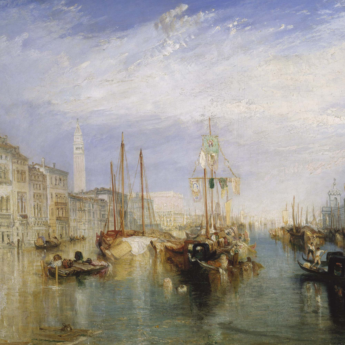 Venice, from the Porch of Madonna della Salute — J.M.W. Turner (c. 1835)