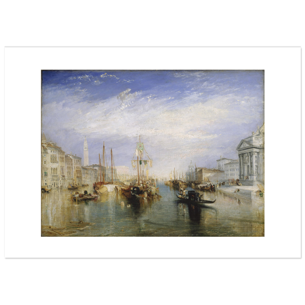 Venice, from the Porch of Madonna della Salute — J.M.W. Turner (c. 1835)