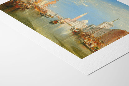 Venice: The Dogana and San Giorgio Maggiore — J.M.W. Turner