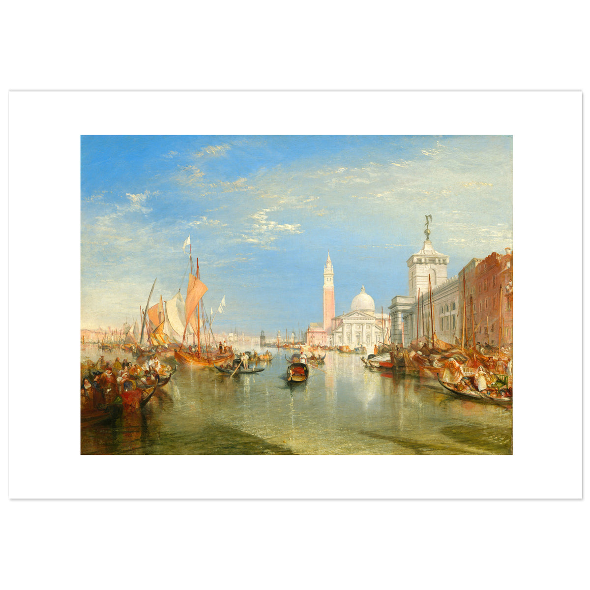 Venice: The Dogana and San Giorgio Maggiore — J.M.W. Turner